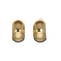 Pendientes Mujer in Oro MEZZE CREOLE 20X11X7
